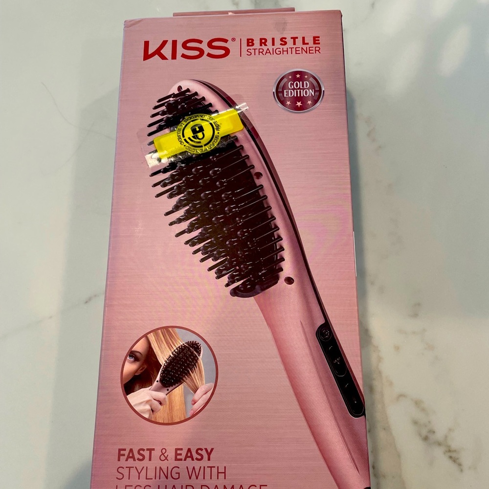 Kiss bristle straightener. Used once.